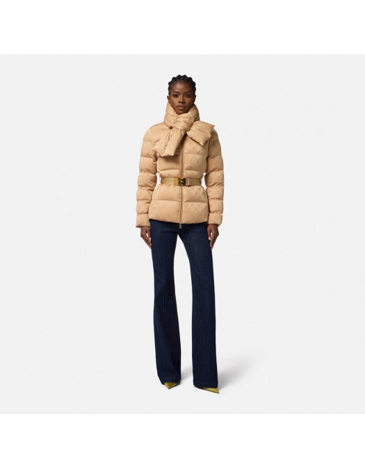 GEACA ELISABETTA FRANCHI, Scurta, Technical Fabric, Regular Fit, Honey - PI83D56E2EA2 GEACA ELISABETTA FRANCHI, Scurta, Technical Fabric, Regular Fit, Honey - PI83D56E2EA2