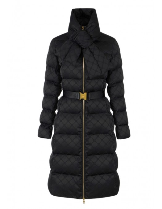 GEACA ELISABETTA FRANCHI, Lunga, Technical Fabric, Regular Fit, Negru - PI84D56E2110 GEACA ELISABETTA FRANCHI, Lunga, Technical Fabric, Regular Fit, Negru - PI84D56E2110