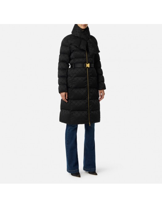 GEACA ELISABETTA FRANCHI, Lunga, Technical Fabric, Regular Fit, Negru - PI84D56E2110 GEACA ELISABETTA FRANCHI, Lunga, Technical Fabric, Regular Fit, Negru - PI84D56E2110