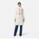 GEACA ELISABETTA FRANCHI, Lunga, Technical Fabric, Regular Fit, Alb - PI84D56E2DZ9