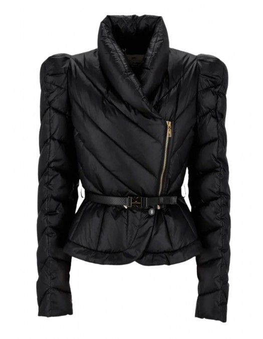 GEACA ELISABETTA FRANCHI, Technical Fabric, Curea atasata, Slim, Negru - PI89Z56E2110 GEACA ELISABETTA FRANCHI, Technical Fabric, Curea atasata, Slim, Negru - PI89Z56E2110