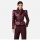 GEACA ELISABETTA FRANCHI, Technical Fabric, Curea atasata, Slim, Visiniu - PI89Z56E2EA4 GEACA ELISABETTA FRANCHI, Technical Fabric, Curea atasata, Slim, Visiniu - PI89Z56E2EA4