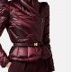 GEACA ELISABETTA FRANCHI, Technical Fabric, Curea atasata, Slim, Visiniu - PI89Z56E2EA4 GEACA ELISABETTA FRANCHI, Technical Fabric, Curea atasata, Slim, Visiniu - PI89Z56E2EA4