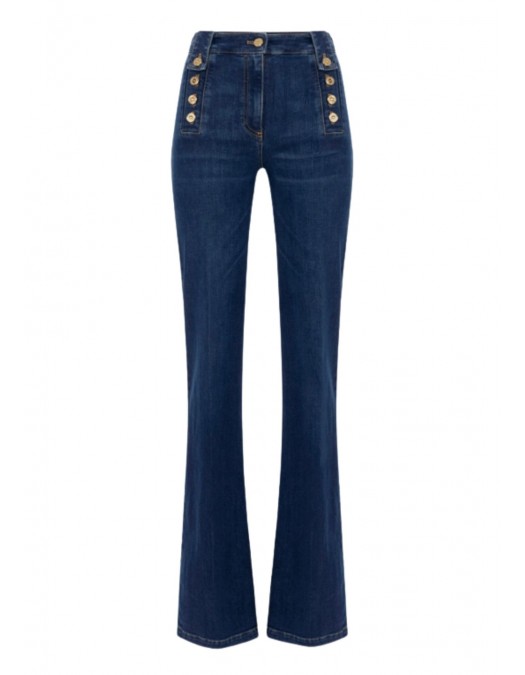 BLUGI ELISABETTA FRANCHI, NasturiLogo auriu, Palazzo Fit - PJ02D56E2104
