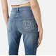 BLUGI ELISABETTA FRANCHI, Skinny, Embossed Logo, Blue - PJ07N56E2192 BLUGI ELISABETTA FRANCHI, Skinny, Embossed Logo, Blue - PJ07N56E2192