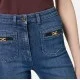 BLUGI ELISABETTA FRANCHI, Slim Fit, Jewel Logo, Blue - PJ12N56E2104 BLUGI ELISABETTA FRANCHI, Slim Fit, Jewel Logo, Blue - PJ12N56E2104