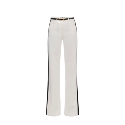 BLUGI ELISABETTA FRANCHI, Satin Bands, Regular, White BLUGI ELISABETTA FRANCHI, Satin Bands, Regular, White