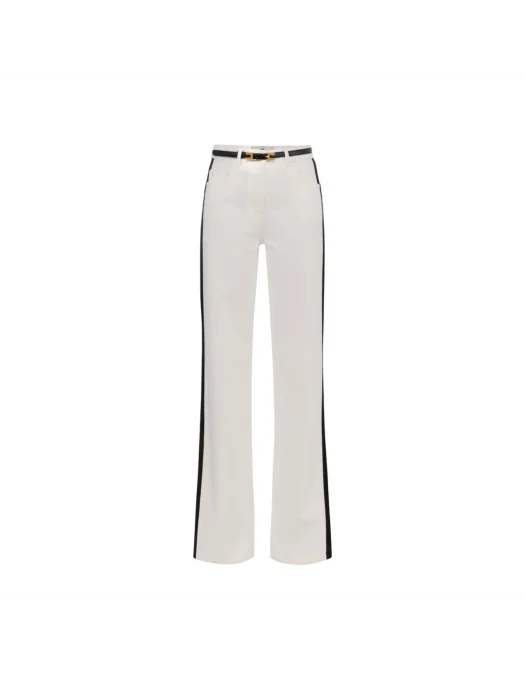 BLUGI ELISABETTA FRANCHI, Satin Bands, Regular, White - PJ13I56E2309 BLUGI ELISABETTA FRANCHI, Satin Bands, Regular, White - PJ13I56E2309