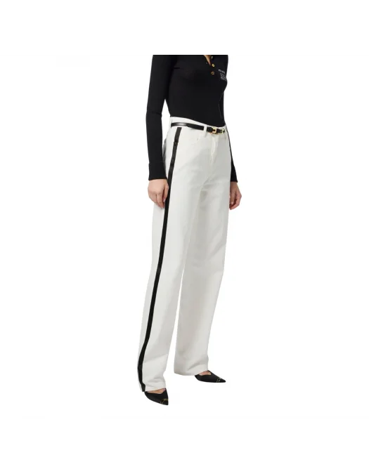 BLUGI ELISABETTA FRANCHI, Satin Bands, Regular, White - PJ13I56E2309 BLUGI ELISABETTA FRANCHI, Satin Bands, Regular, White - PJ13I56E2309