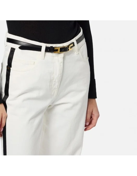 BLUGI ELISABETTA FRANCHI, Satin Bands, Regular, White - PJ13I56E2309 BLUGI ELISABETTA FRANCHI, Satin Bands, Regular, White - PJ13I56E2309