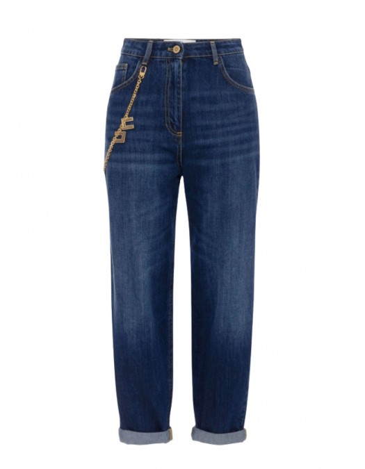 BLUGI ELISABETTA FRANCHI, Accesoriu Logo auriu, Baloon Fit - PJ14D56E2104