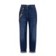 BLUGI ELISABETTA FRANCHI, Accesoriu Logo auriu, Baloon Fit - PJ14D56E2104
