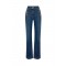Jeans ELISABETTA FRANCHI, Palazzo jeans with buttons, Bleumarin