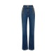 Jeans ELISABETTA FRANCHI, Palazzo jeans with buttons, Bleumarin - PJ19D61E2104