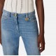 Jeans ELISABETTA FRANCHI, Palazzo jeans with logo detail - PJ21I61E2192