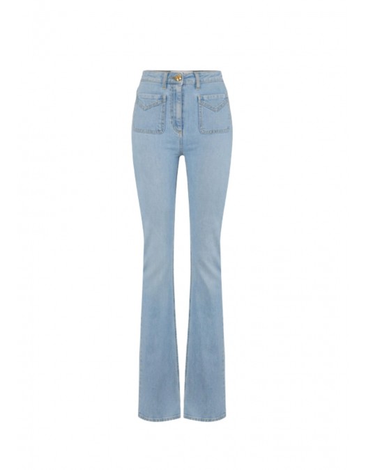 Jeans ELISABETTA FRANCHI, Boot-cut jeans with small pockets - PJ24N61E2192