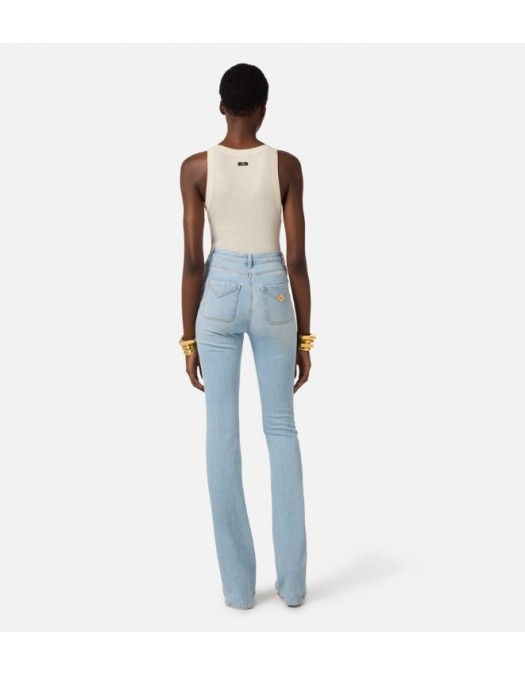 Jeans ELISABETTA FRANCHI, Boot-cut jeans with small pockets - PJ24N61E2192