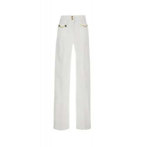 BLUGI ELISABETTA FRANCHI, High Waist, Alb