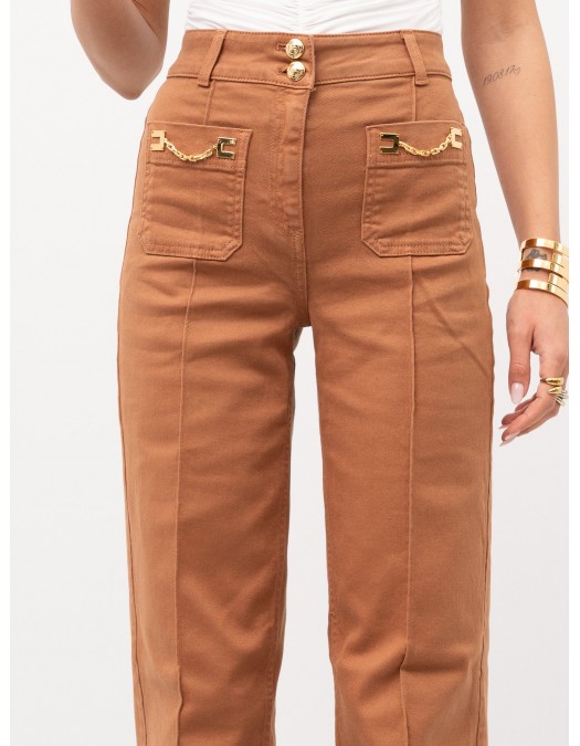 BLUGI ELISABETTA FRANCHI, High Waist, Maro - PJ25D61E2600