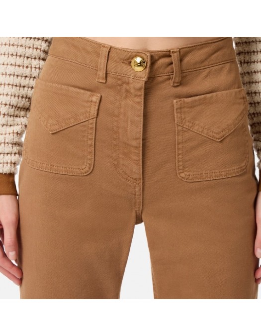 Jeans ELISABETTA FRANCHI, Bell-bottom jeans with small pockets - PJ28N61E2FB8