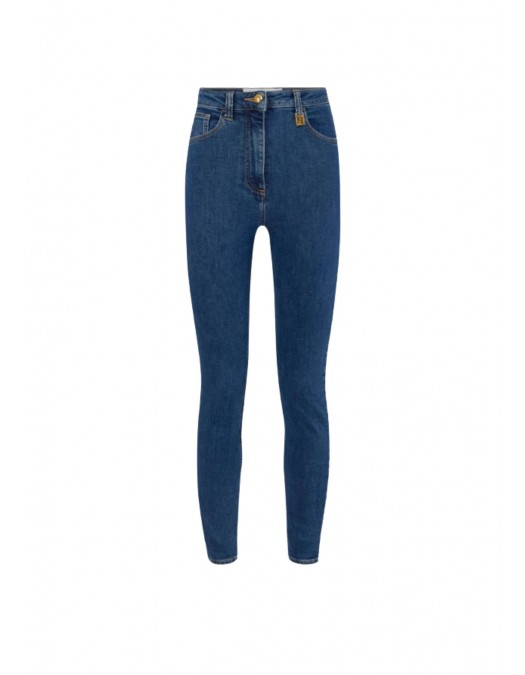 Jeans ELISABETTA FRANCHI, Skinny jeans with logo detail - PJ30I61E2139