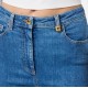 Jeans ELISABETTA FRANCHI, Skinny, Logo Detail, Blue - PJ86I51E2192 Jeans ELISABETTA FRANCHI, Skinny, Logo Detail, Blue - PJ86I51E2192