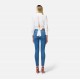 Jeans ELISABETTA FRANCHI, Skinny, Logo Detail, Blue - PJ86I51E2192 Jeans ELISABETTA FRANCHI, Skinny, Logo Detail, Blue - PJ86I51E2192