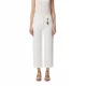 Jeans ELISABETTA FRANCHI, Dyed Cotton jeans, Logo Charm, White - PJ87D51E2360 Jeans ELISABETTA FRANCHI, Dyed Cotton jeans, Logo Charm, White - PJ87D51E2360