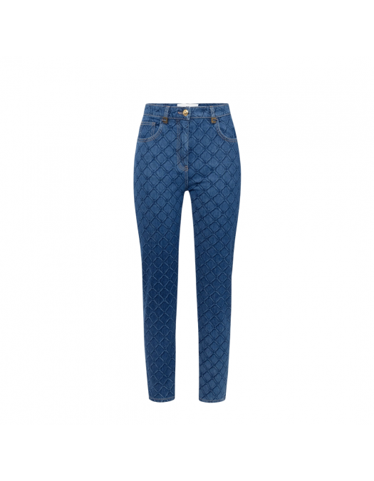 Jeans ELISABETTA FRANCHI, Jeans with all-over diamonds - PJ95N51E2139 Jeans ELISABETTA FRANCHI, Jeans with all-over diamonds - PJ95N51E2139