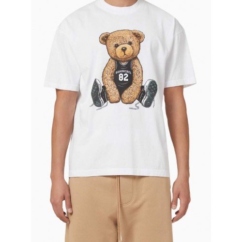 Tricou DOMREBEL, Play, Alb