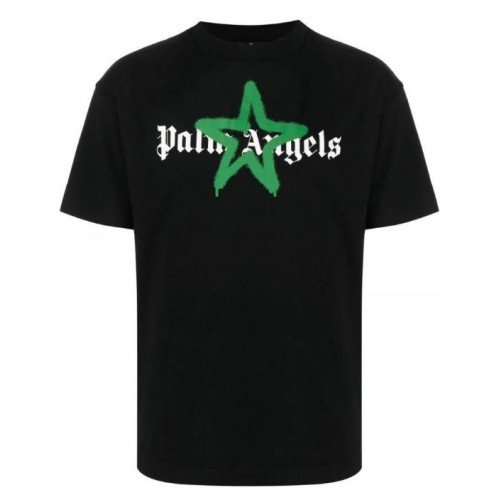 Tricou Palm Angels, Green Star, Negru