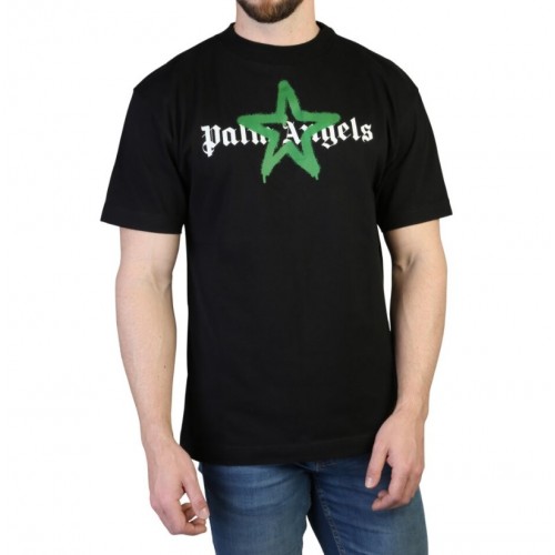 Tricou Palm Angels, Green Star, Negru Tricou Palm Angels, Green Star, Negru