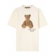 Tricou PALM ANGELS, Bear In Mind Print, White - PMAA001F24JER0100360