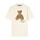 Tricou PALM ANGELS, Bear In Mind Print, White - PMAA001F24JER0100360