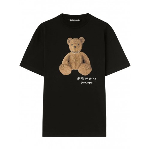 Tricou PALM ANGELS, Bear In Mind Print, Black Tricou PALM ANGELS, Bear In Mind Print, Black