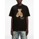 Tricou PALM ANGELS, Bear In Mind Print, Black - PMAA001F24JER0101060