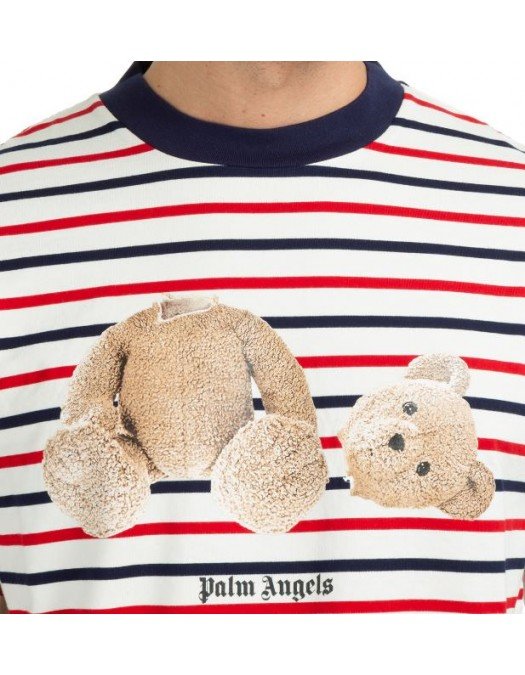 Tricou Palm Angels, Jumper Bear, Multicolor - PMAA001S22JER0122560