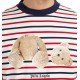 Tricou Palm Angels, Jumper Bear, Multicolor - PMAA001S22JER0122560