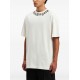 Tricou PALM ANGELS, Neck Logo Insert, White - PMAA001S25JER0020310