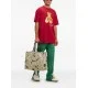 Tricou PALM ANGELS, Bear In Mind, Logo Print, Red - PMAA001S25JER0052560 Tricou PALM ANGELS, Bear In Mind, Logo Print, Red - PMAA001S25JER0052560