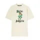 Tricou PALM ANGELS, Ivy Pin Up, Cream White - PMAA001S25JER0070B10 Tricou PALM ANGELS, Ivy Pin Up, Cream White - PMAA001S25JER0070B10