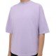 TRICOU PALM ANGELS, OVER TEE LILAC WHITE - PMAA002F21JER0033601