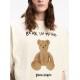 Tricou PALM ANGELS, Bear In Mind, Oversized, White - PMAA002F24JER0130360