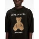 Tricou PALM ANGELS, Bear In Mind, Oversized, Black - PMAA002F24JER0131060