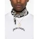 Tricou PALM ANGELS, Curved Front Logo, White - PMAA002S25JER0010310 Tricou PALM ANGELS, Curved Front Logo, White - PMAA002S25JER0010310