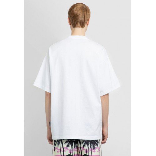 Tricou PALM ANGELS, Print Frontal Palmier, White