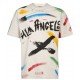 Tricou PALM ANGELS, Brush STROKES, Alb - PMAA072F22JER0010310