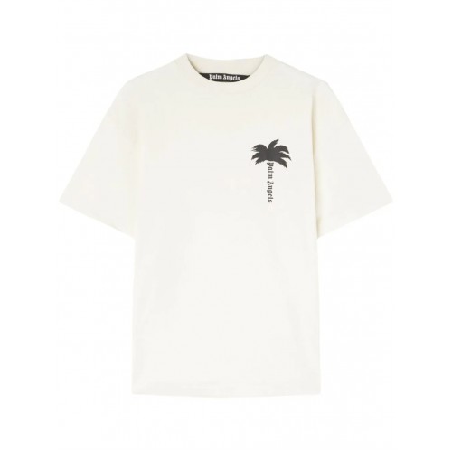 Tricou PALM ANGELS, Tree Print, Alb Tricou PALM ANGELS, Tree Print, Alb