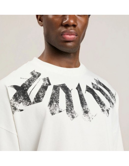 Tricou PALM ANGELS, Big Neck Logo Loose T-Shirt