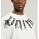 Tricou PALM ANGELS, Big Neck Logo Loose T-Shirt